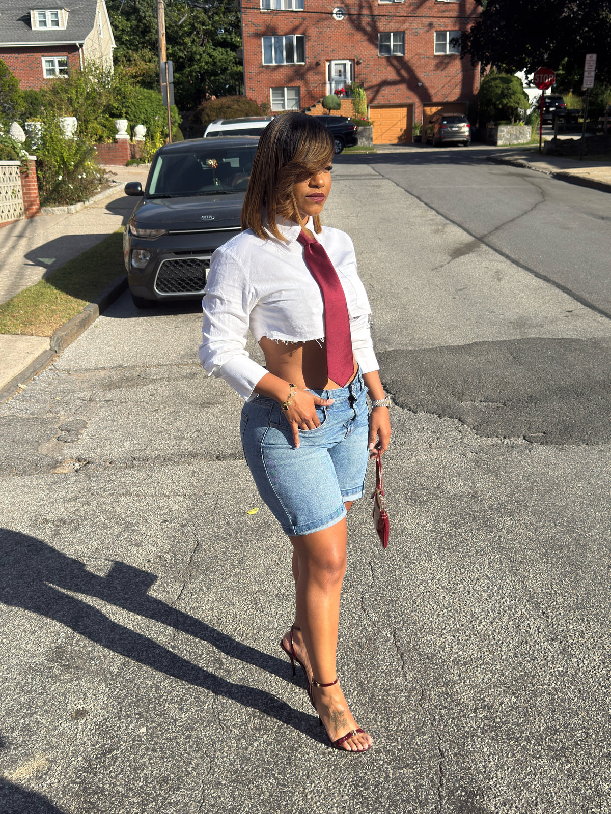 YORYI CROPPED TOP