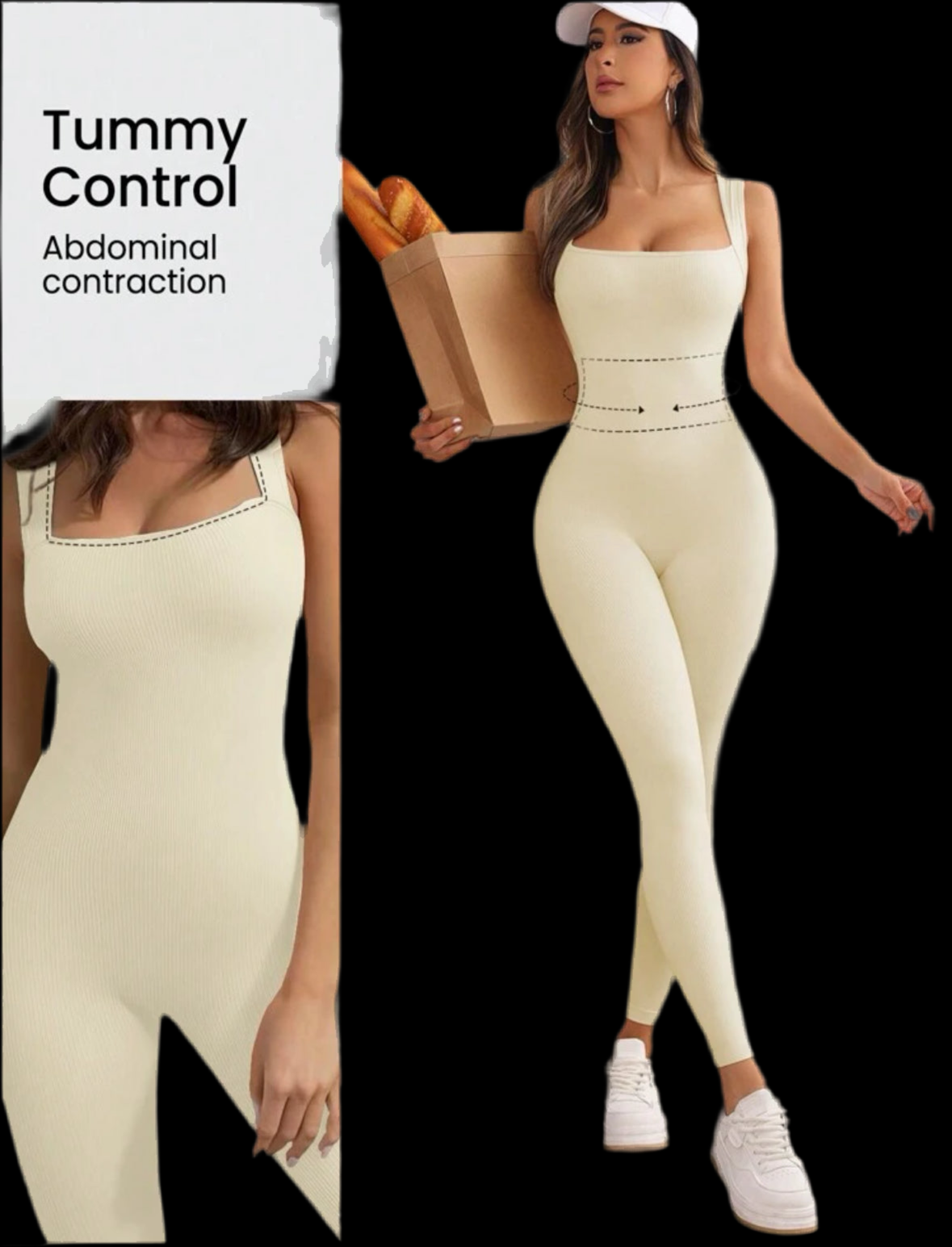 Tummy control jumpsuit