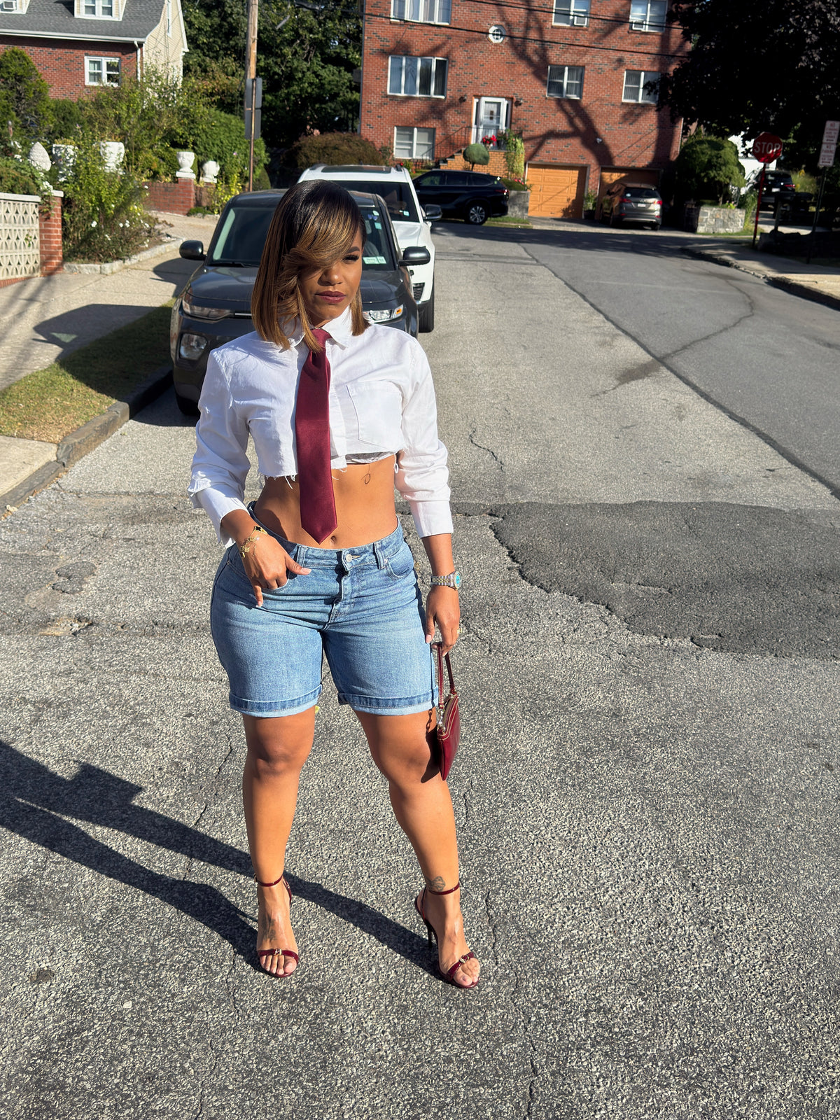 YORYI CROPPED TOP