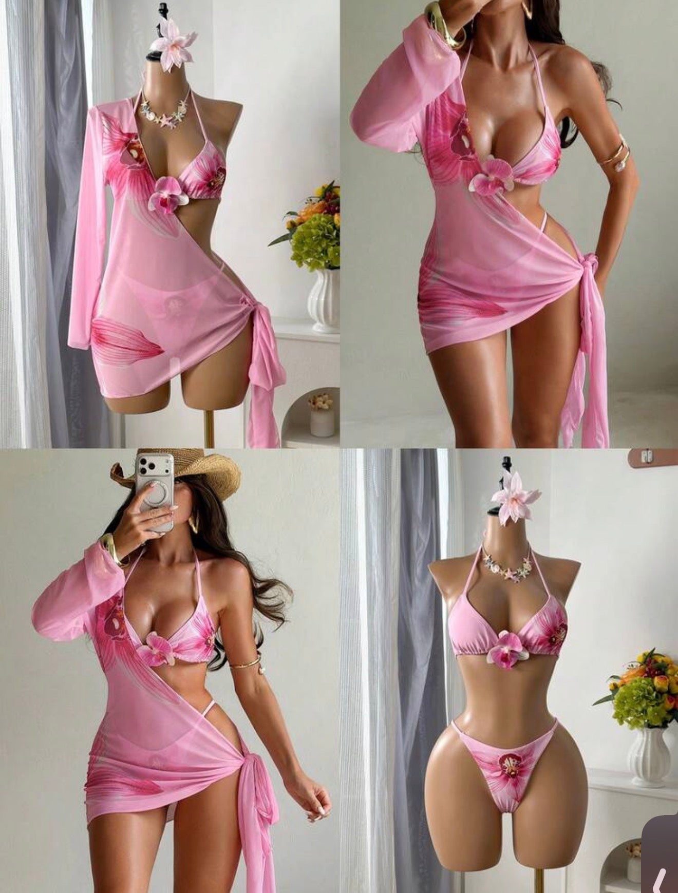 INDIA 3 PIECE BIKINI SET