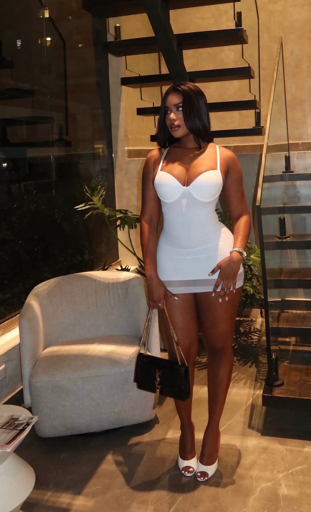 SHAPER MINI DRESS
