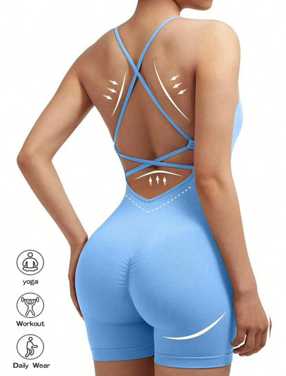 Sport shaper romper