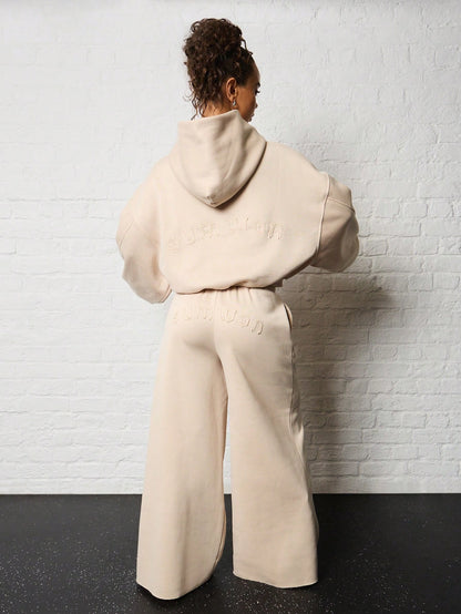 TAN SWEATPANTS SET