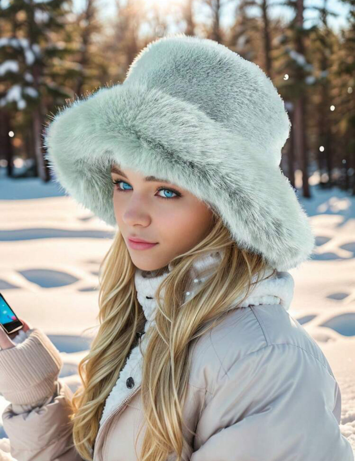 FLUFFY HAT