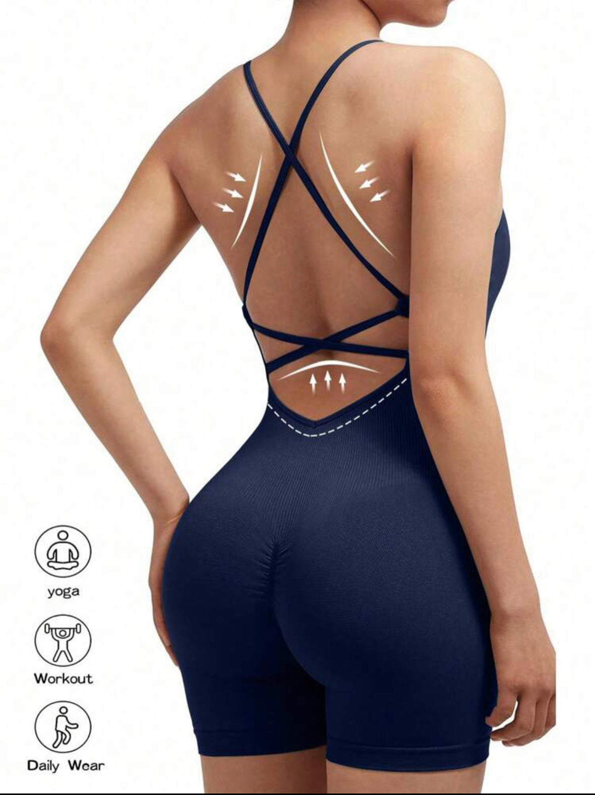 Sport shaper romper