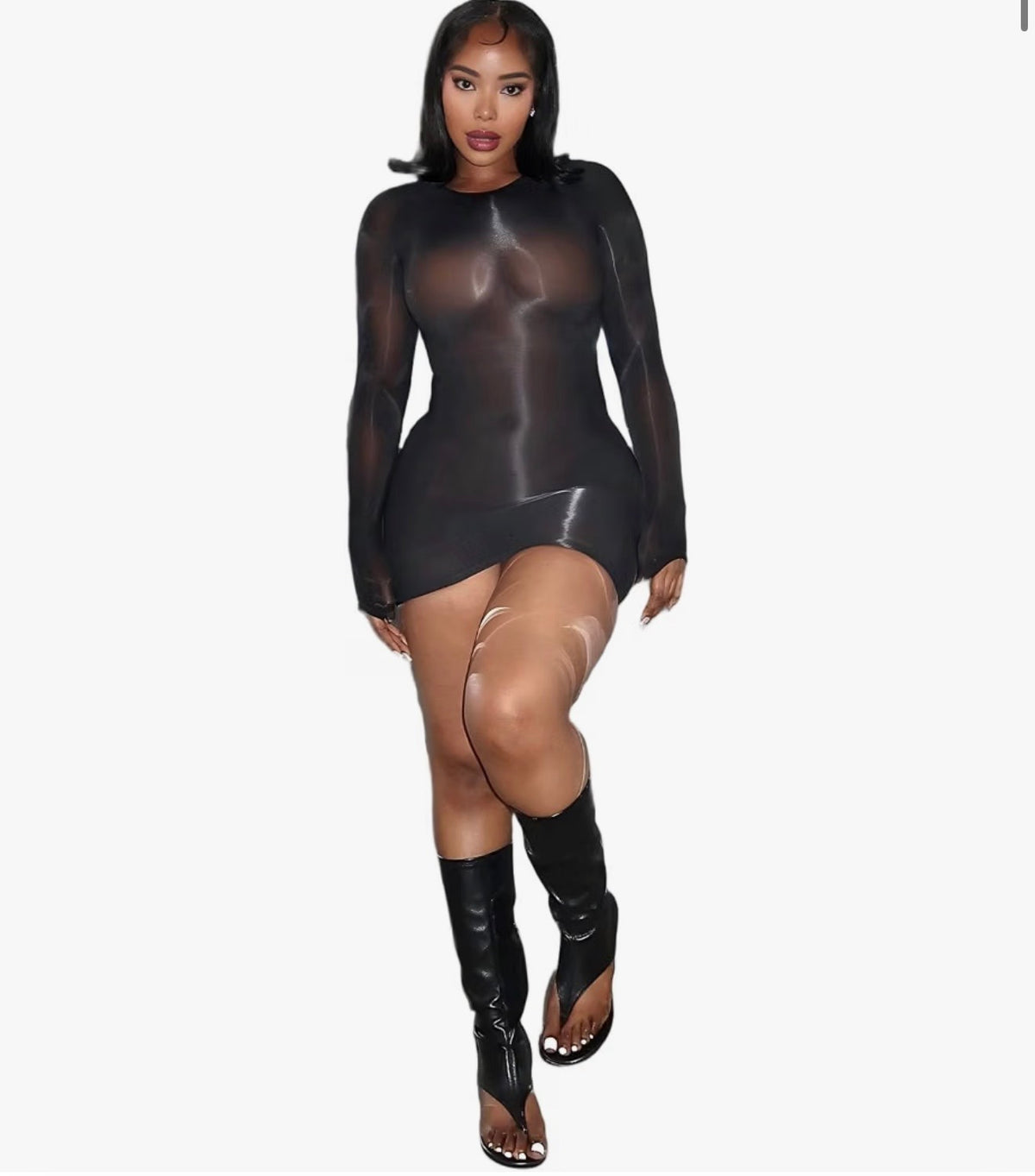 GAS GLOVE DRESS