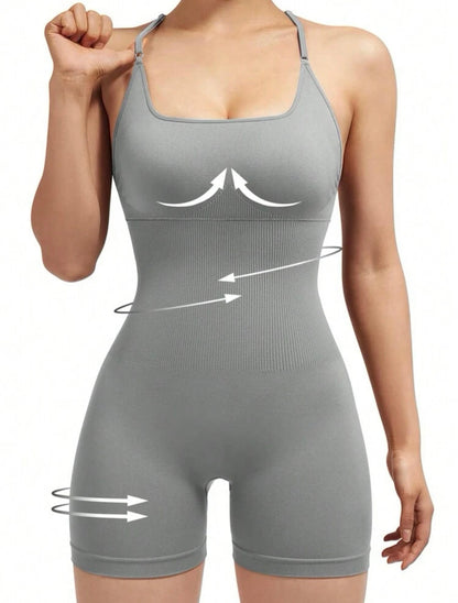 Sport shaper romper