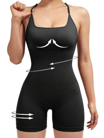 Sport shaper romper