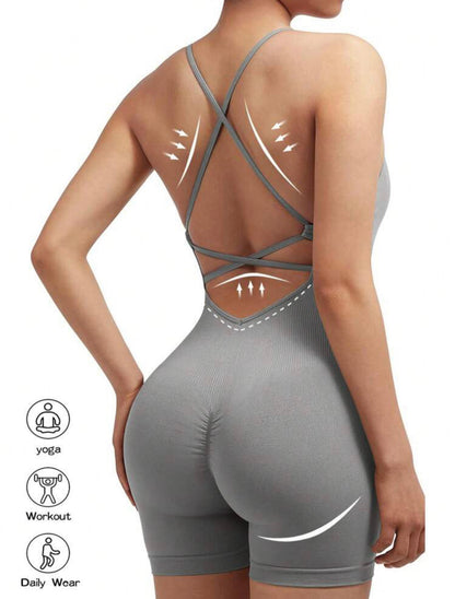 Sport shaper romper