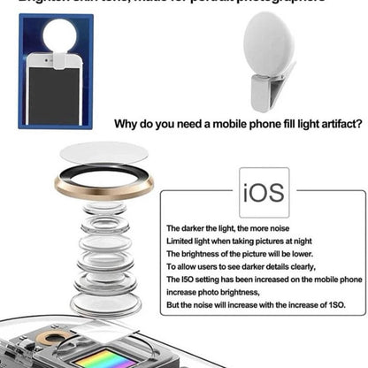 Mini selfie light